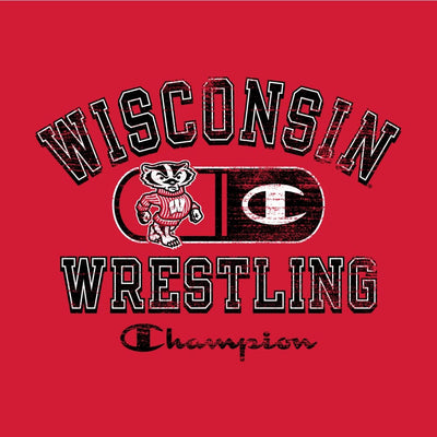 Wisconsin Badgers Champion Wrestling T-Shirt