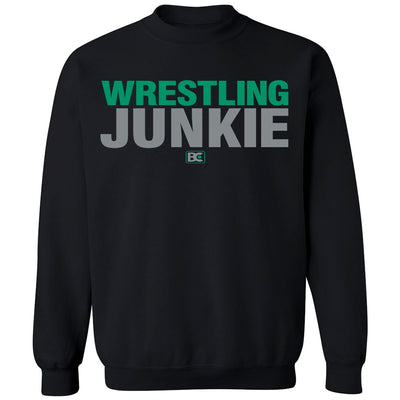 Wrestling Junkie Crewneck Sweatshirt