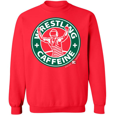 Wrestling + Caffeine Wrestling Crewneck Sweatshirt
