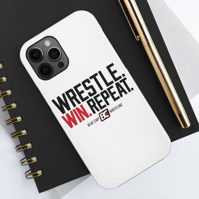 Wrestle Win Repeat Case Mate Tough Phone Case